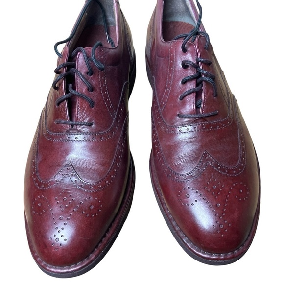 Rockport DresSport  Men’s Lace Up Leather Oxford Loafer Vibram Sole Sz 10 1/2 M - Picture 2 of 6